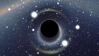 Illustration for article titled A Black Hole Doesn't Die -- It Does Something A Lot Weirder